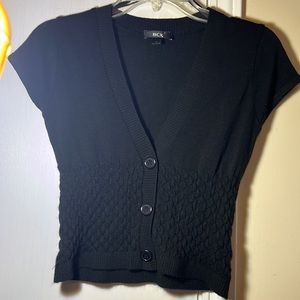 Girls BCX Size Small Black Sleeveless Sweater